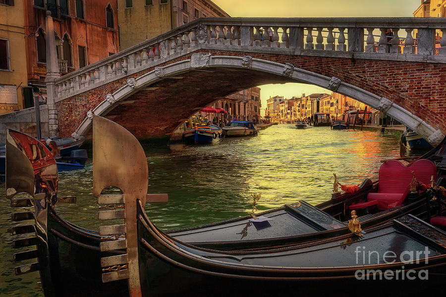 Venice Ponte delle Guglie Photograph by The P