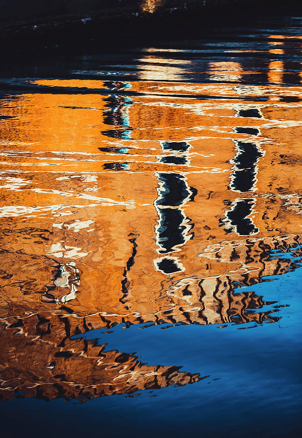 Venice Reflections. Photograph by Maggie Mccall