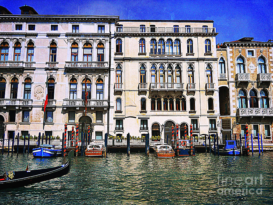 Boat Photograph - Venice Series 7 by Ramona Matei