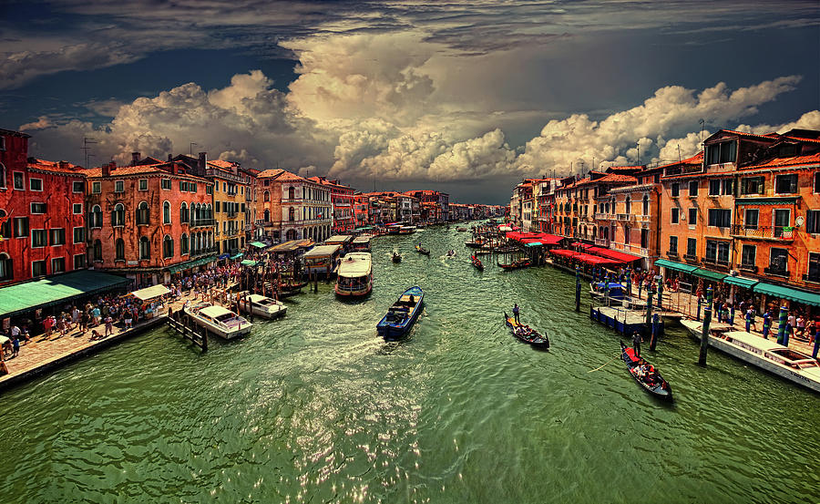 Venice Sky Digital Art by Edward Galagan