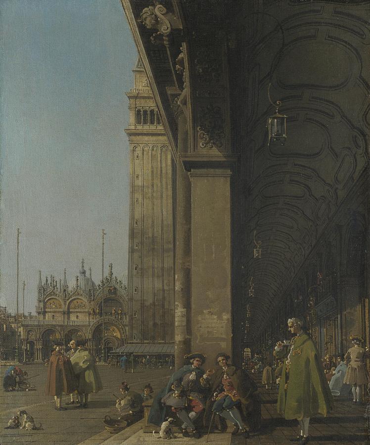 Venice  The Piazza San Marco  Painting by Canaletto