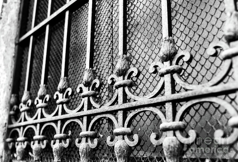 Venice Wrought Iron Photograph by John Rizzuto