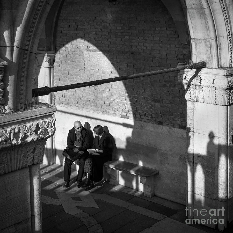 Venetian Conversation Photograph by Catherine Sullivan
