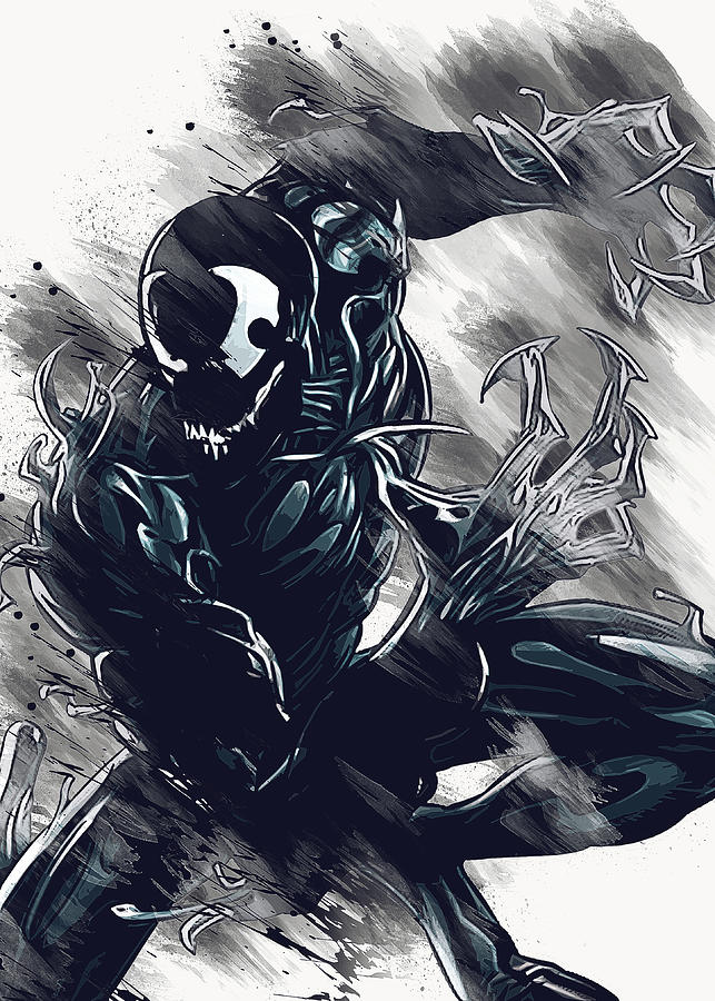 Venom Digital Art By Achsan Abdun