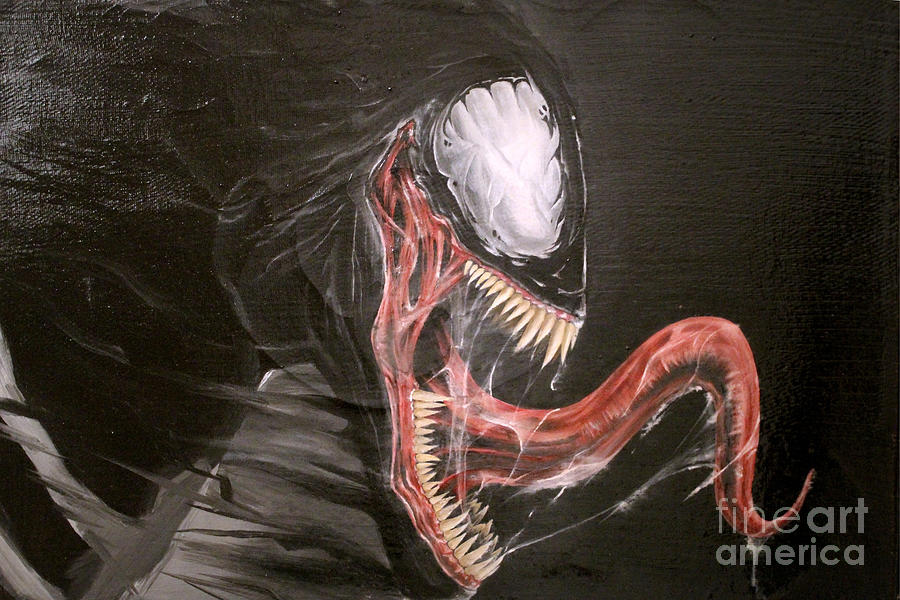 Venom Drawing | Disney Art Drawings