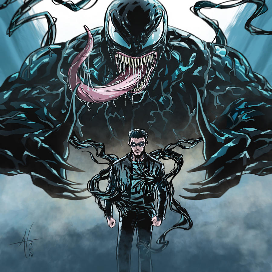 Venom Fan Art Print.