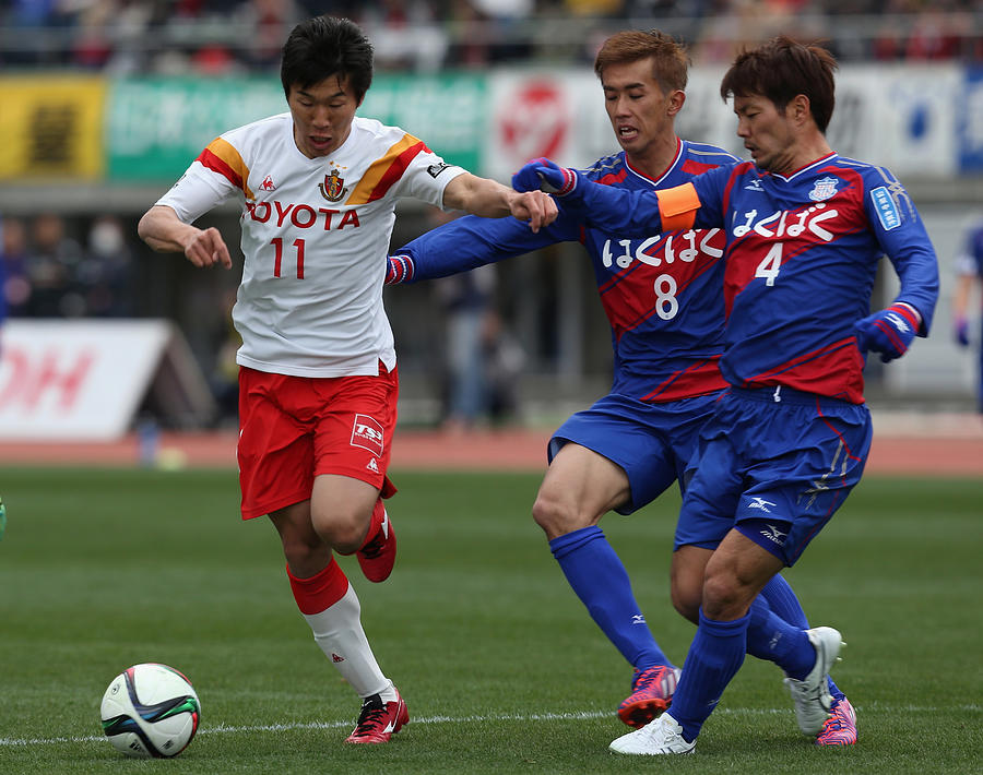 Ventforet Kofu v Nagoya Grampus - J.League 2015 Photograph by Kaz Photography
