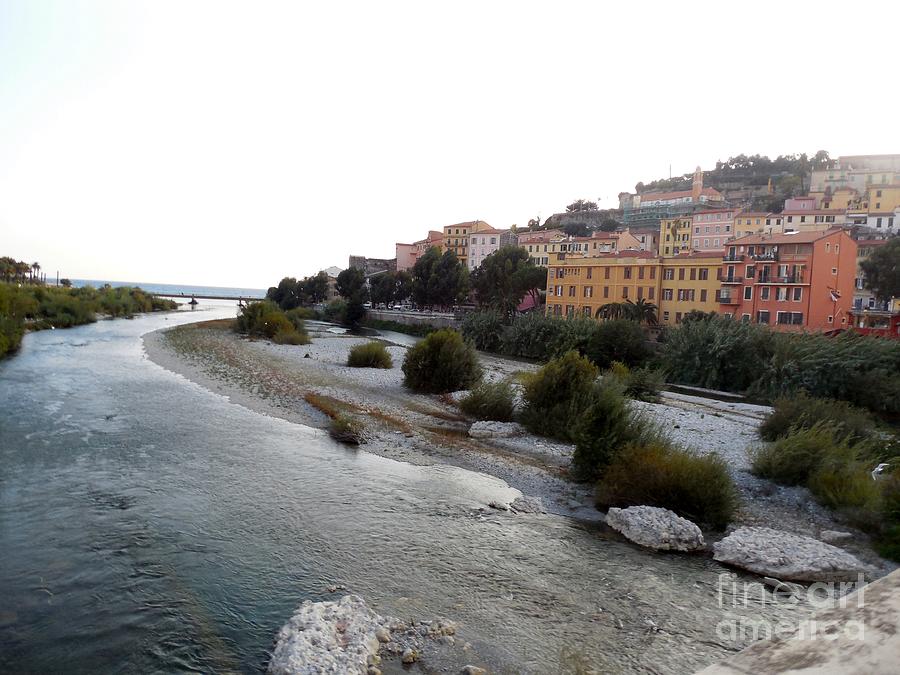 Ventimiglia Riverbank Photograph by Aisha Isabelle