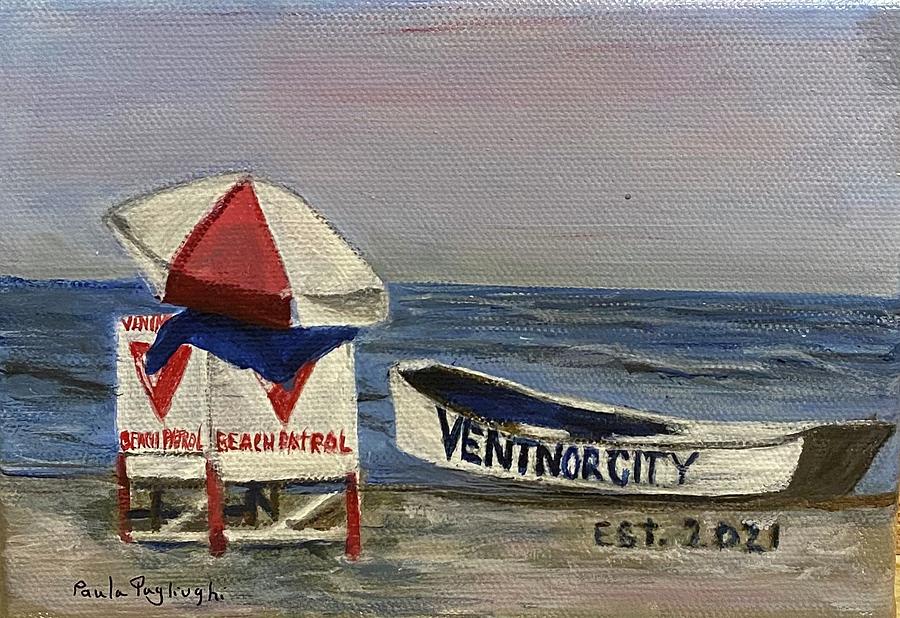 Ventnor 2021 Painting by Paula Pagliughi