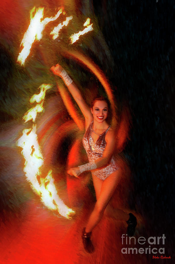 Venus DelMar Flame On Photograph by Blake Richards