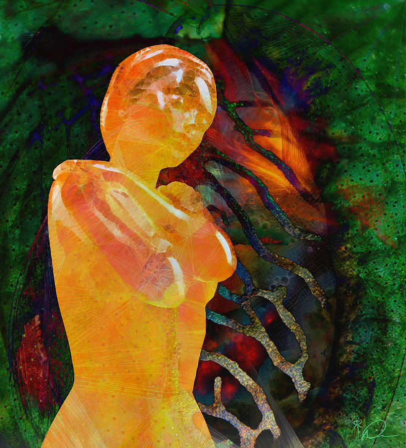 Venus In Amber Painting