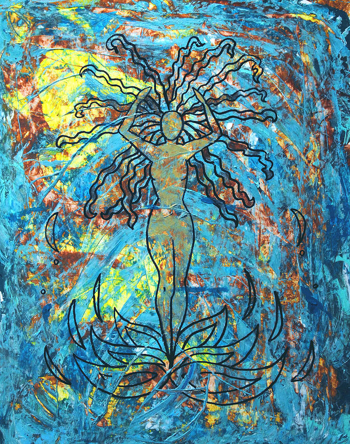Venus Rising Painting by Vallee Johnson
