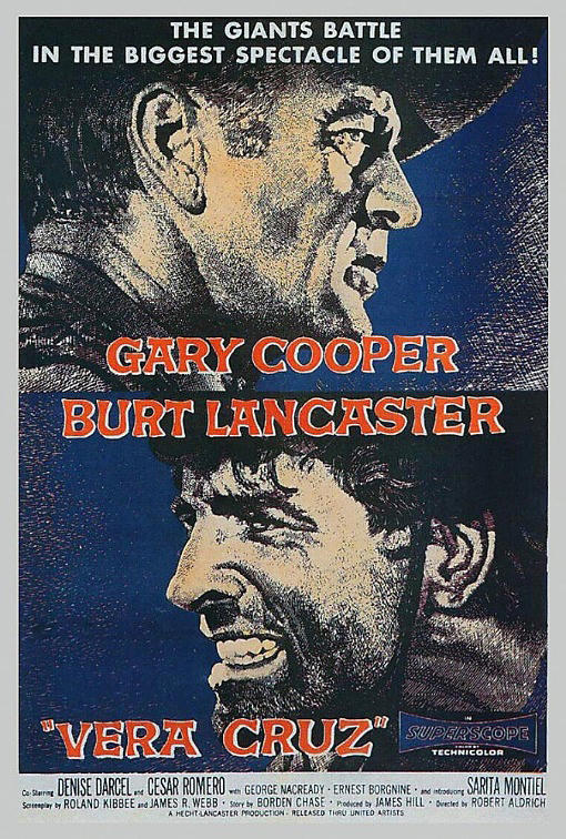 Vera Cruz - 1954 Digital Art by Movie Poster Vera Cruz - 1954 Digital Art by Movie Poster