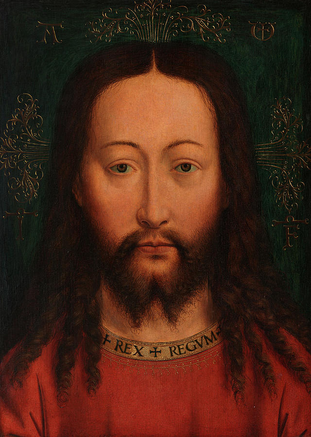 Vera Icon, Head of Christ Painting by Jan van Eyck - Fine Art America