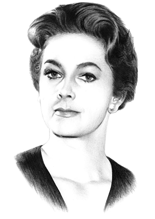 Vera Miles Drawing by Mike Bruce | Fine Art America