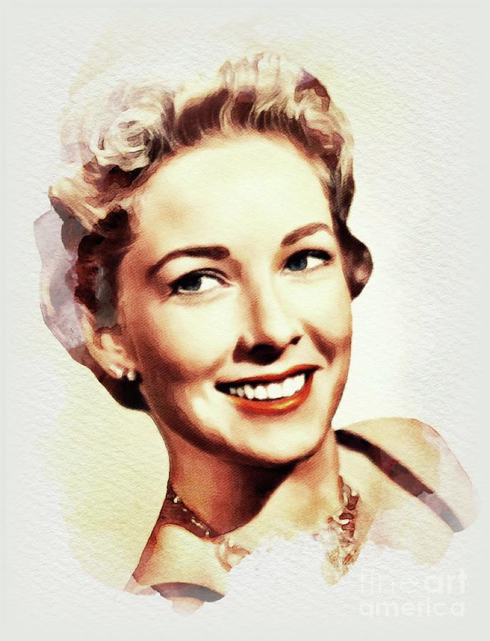 Vera Miles, Movie Legend Painting by Esoterica Art Agency - Fine Art ...