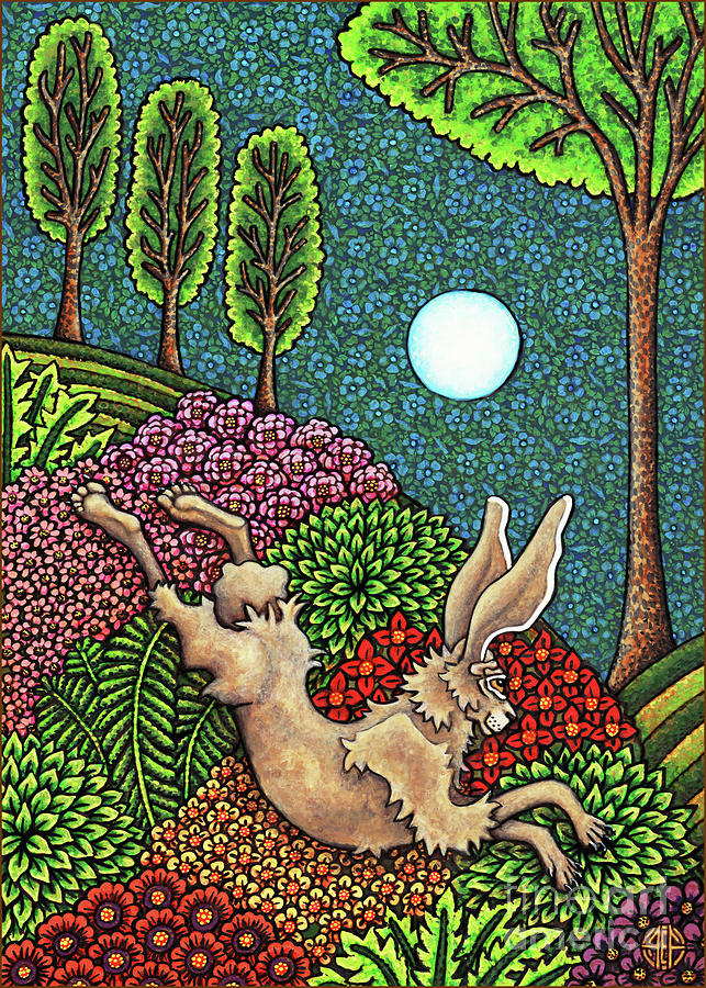 Verdant Valley Vamoose Painting by Amy E Fraser