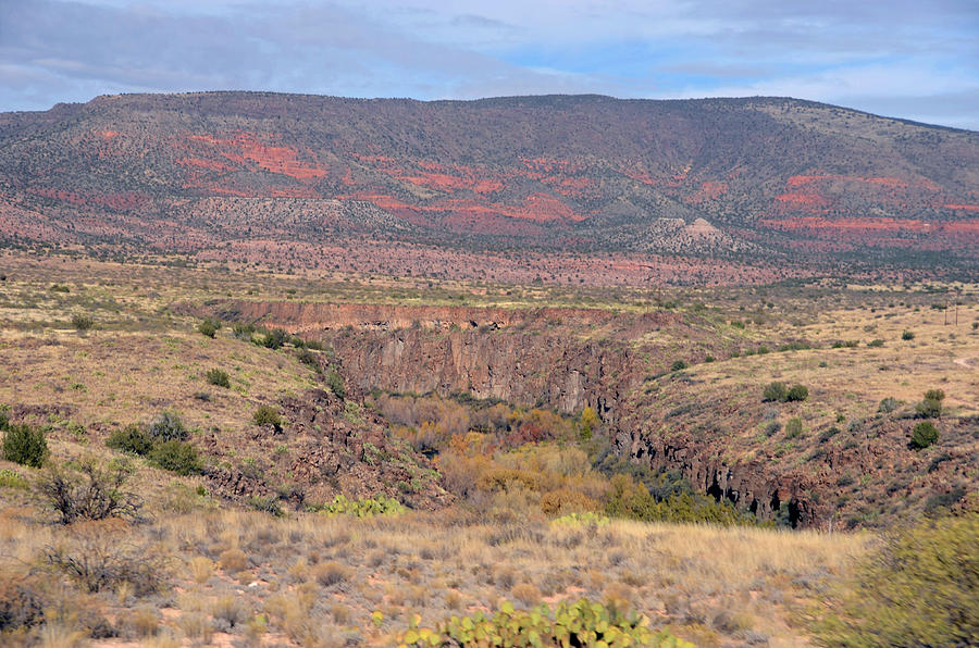 Verde Canyon and Anderson Butte Photograph by Brian Lockett