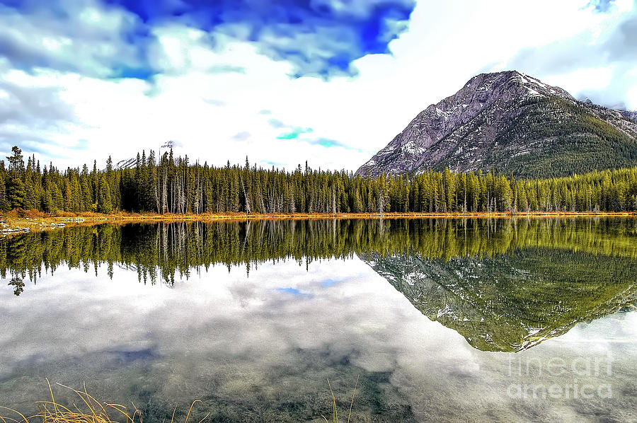Vermilion Lake -  Banff National Park - Alberta - Canada Photograph by Paolo Signorini