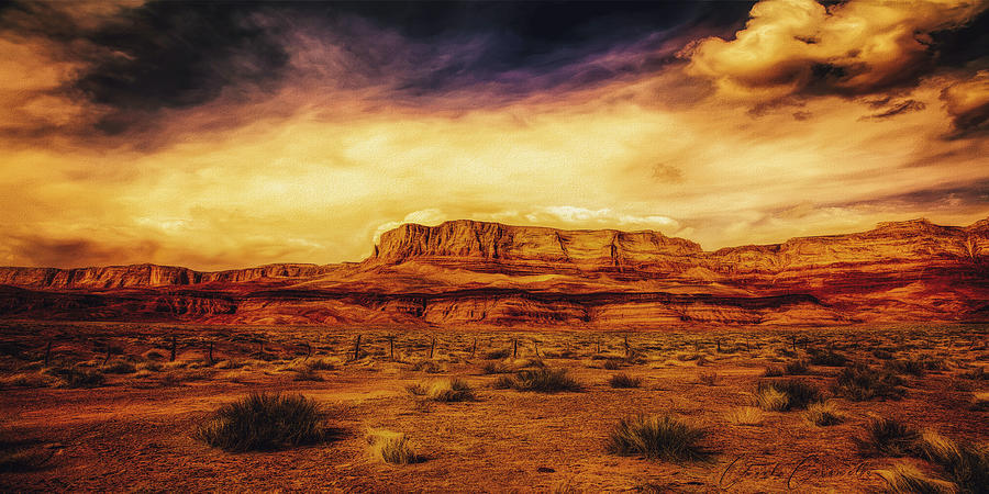 Vermillion Cliffs in Northern Arizona No. 2 ... Photograph by Chuck Caramella
