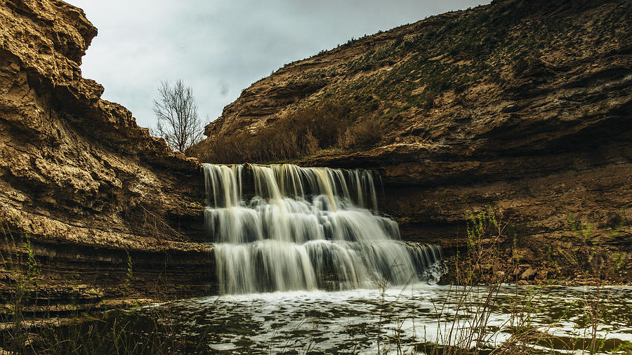 Vermillion Falls - Northwestern Colorado Photograph by Danette Steele