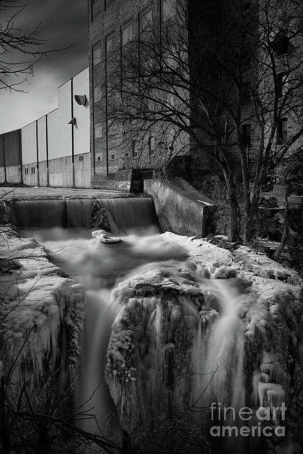 Vermillion Falls in February Photograph by Jimmy Ostgard