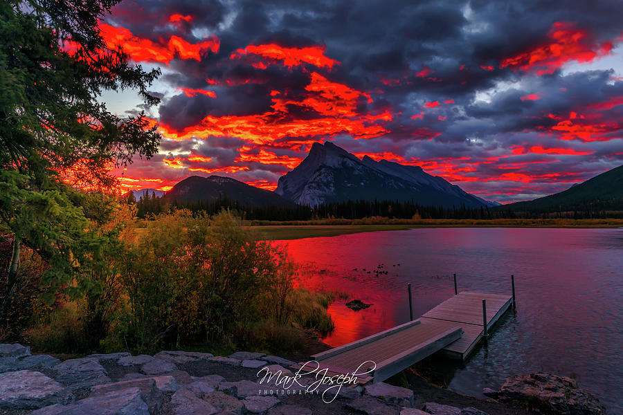 Vermillion Lake Sunrise Photograph by Mark Joseph