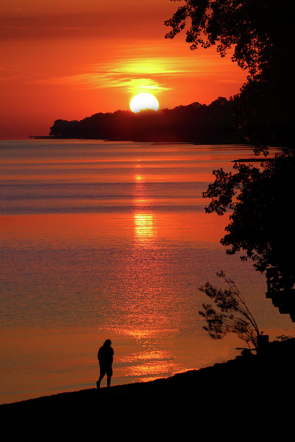 Vermillion Sunrise Photograph by Rob Blair