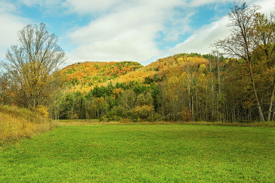 Vermont Autumn in Tunbridge Township Photograph by Ron Long Ltd Photography