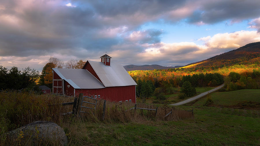 Vermont Backroad Photograph by Mike Lang