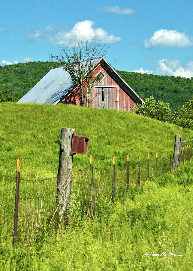 Vermont Barn Photograph by Harry Moulton