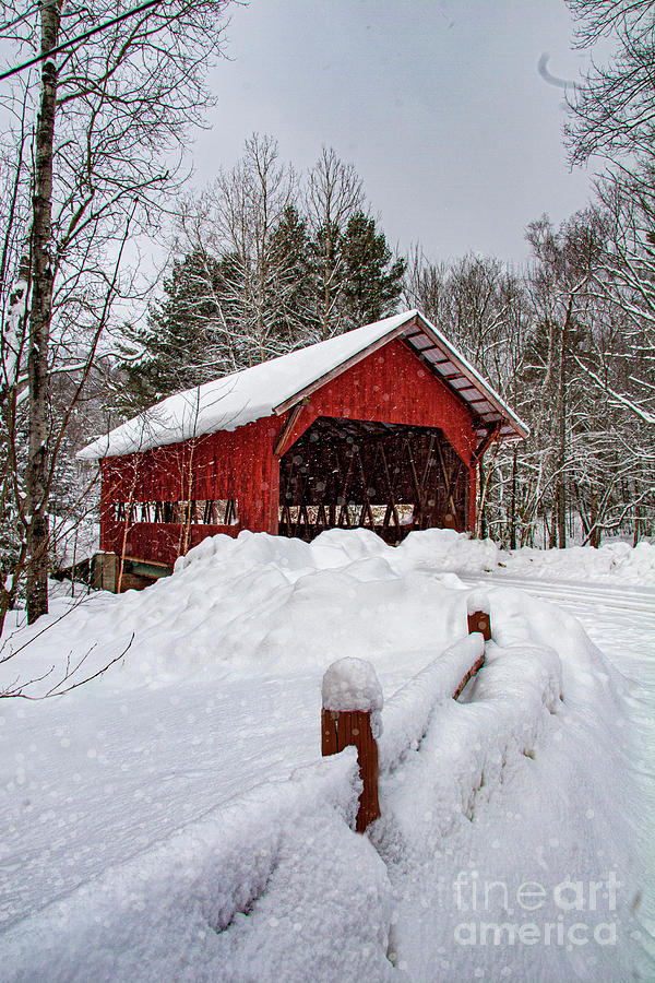 Vermont Covered Bridge Photograph by Bobbie Turner