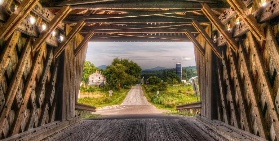 Vermont Covered Bridge Photograph by Kevin A Scherer