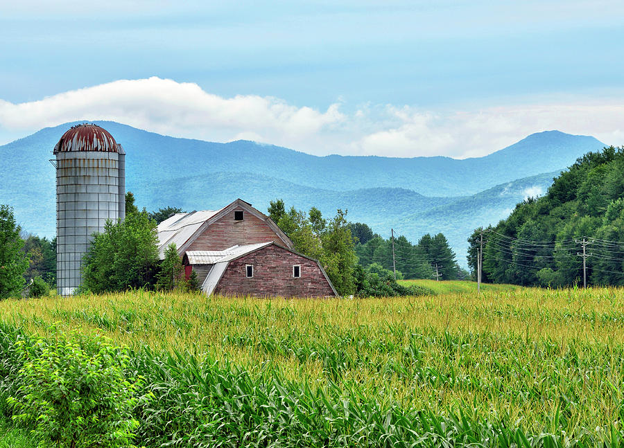 Vermont Farmland Photograph by Brendan Reals