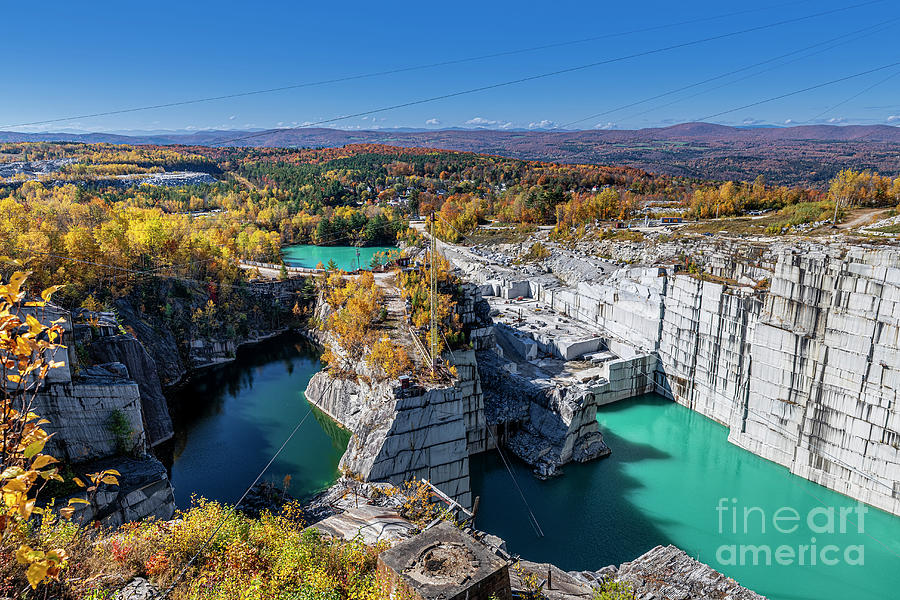 Fall Photograph - Vermont Granite by John Greim