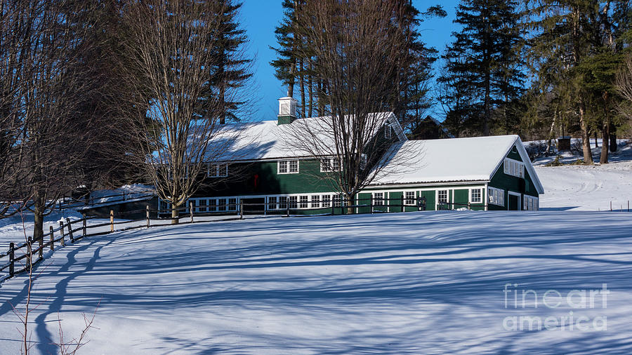 Vermont Horse Farm Photograph by New England Photography