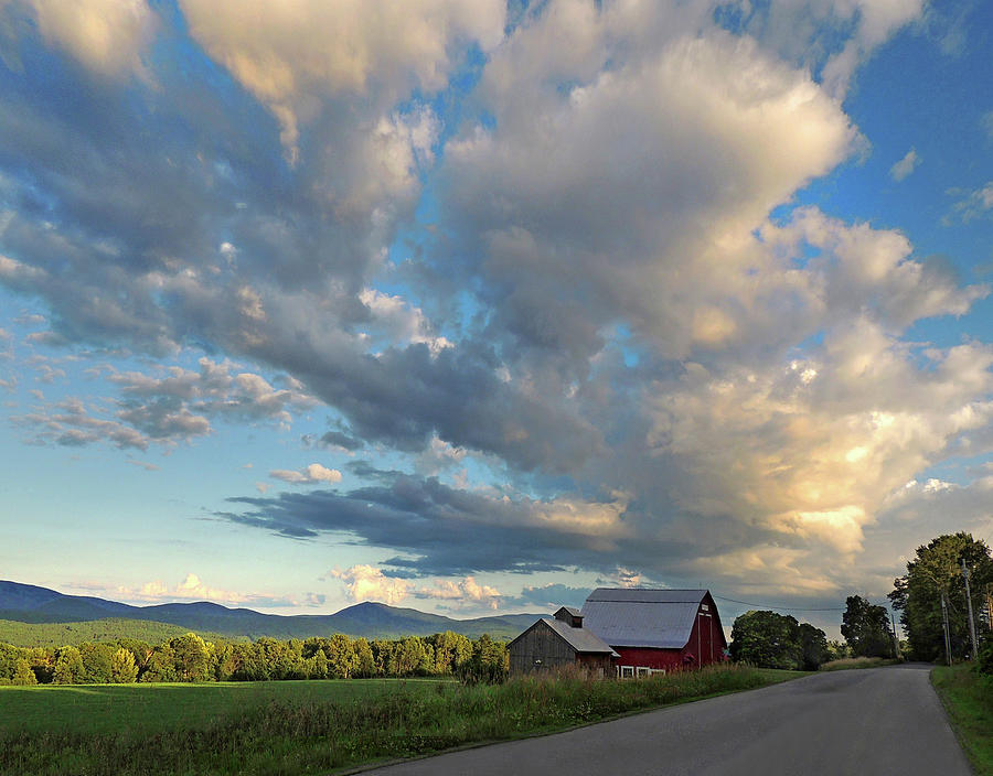 Vermont Landscape Photograph by Nancy Griswold