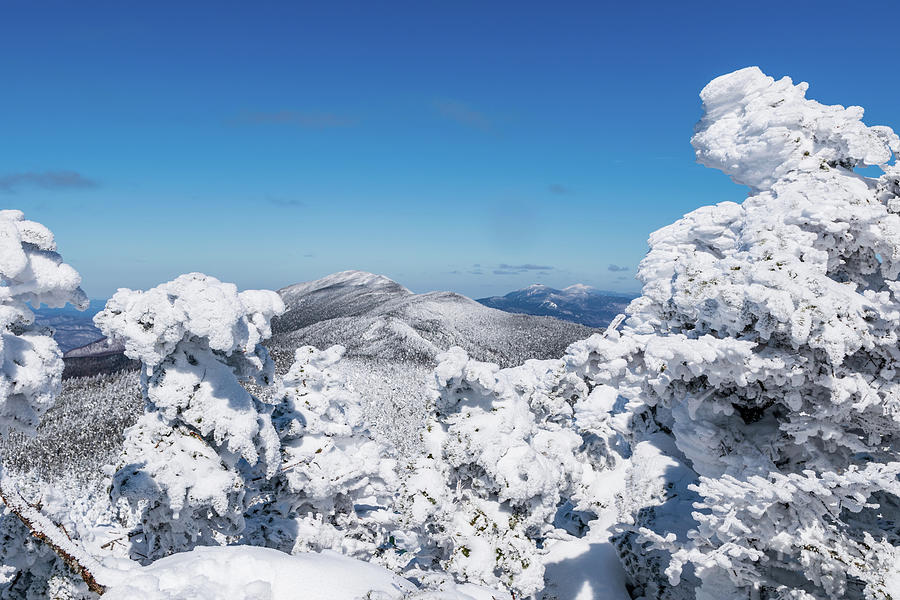 Vermont - Lincoln Peak Winter Summit Photograph by Chad Dikun