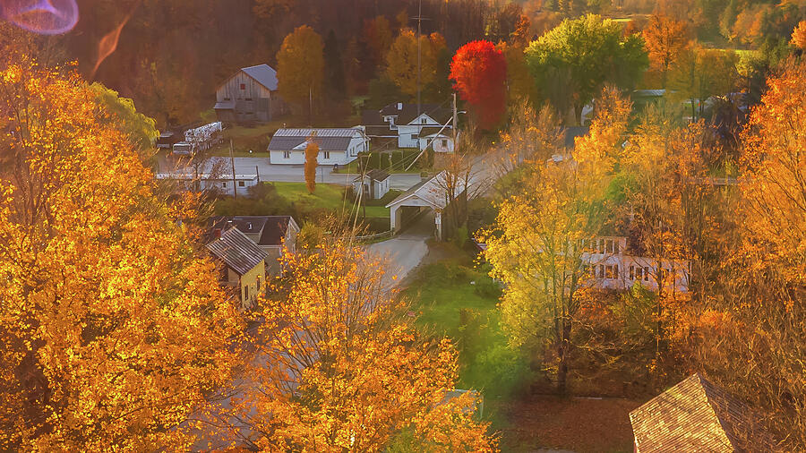 Vermonts Fall Charm A Glimpse of Montgomery and Its Historic Bridge Photograph by Jeff Folger Vermonts Fall Charm A Glimpse of Montgomery and Its Historic Bridge Photograph by Jeff Folger