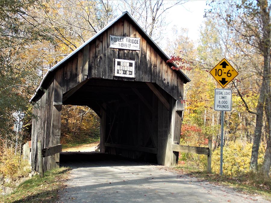 Vermont's Moxley Covered Bridge Photograph by Catherine Gagne | Fine ...