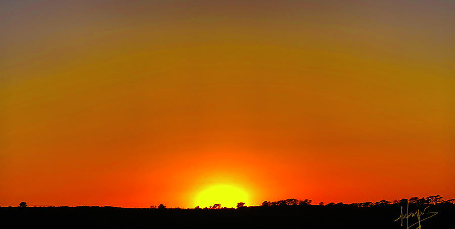 Vernal Equinox  Sunset, 2021 Photograph by DC Langer