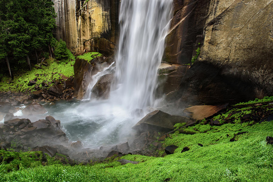 Vernal Falls  Photograph by George Buxbaum