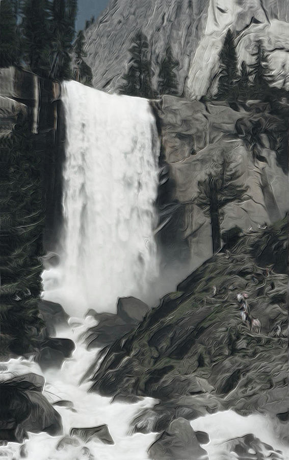 Vernal Falls Photograph