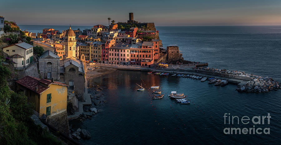 Vernazza Cinque Terre Pano Photograph by Julio Cesar Lopez - Fine Art ...