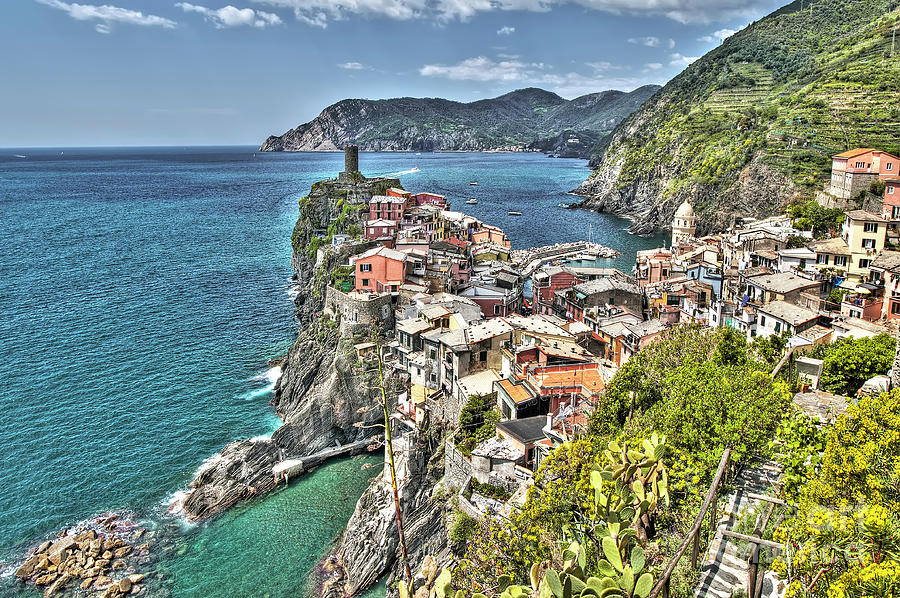 Vernazza  Cinque Terre - Five Lands Italy Photograph by Paolo Signorini