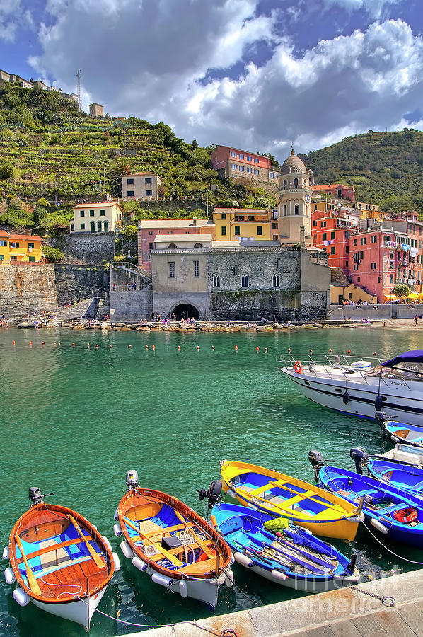 Vernazza - Five Lands - Marina - Italy Photograph by Paolo Signorini