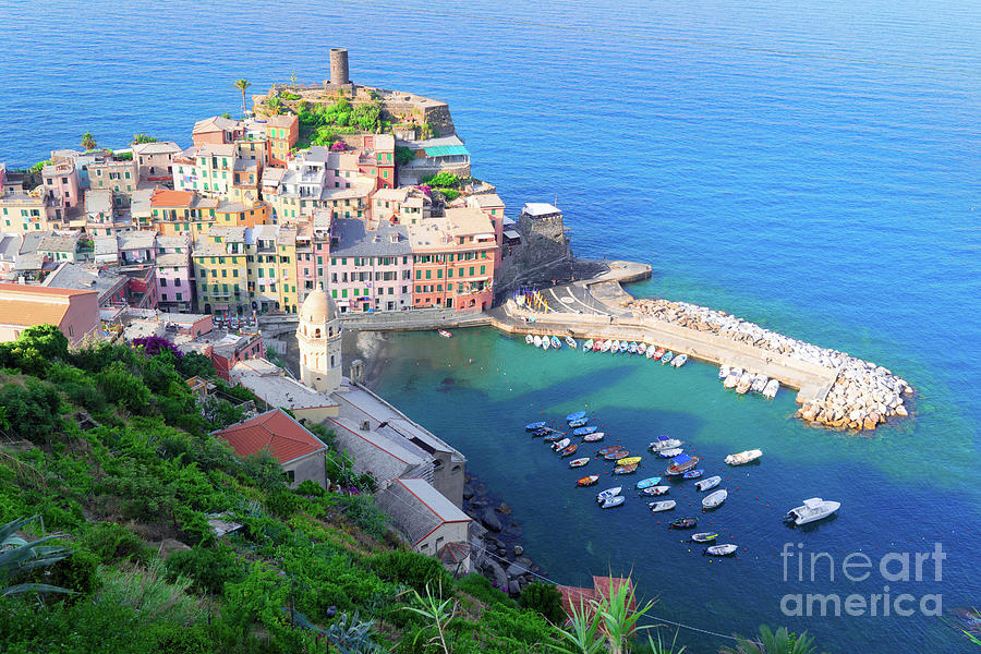 Vernazza  Of Cinque Terre, Italy Photograph