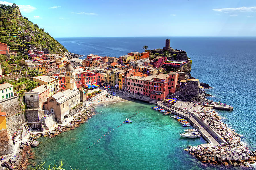 Vernazza - Five Lands - Italy Photograph by Paolo Signorini