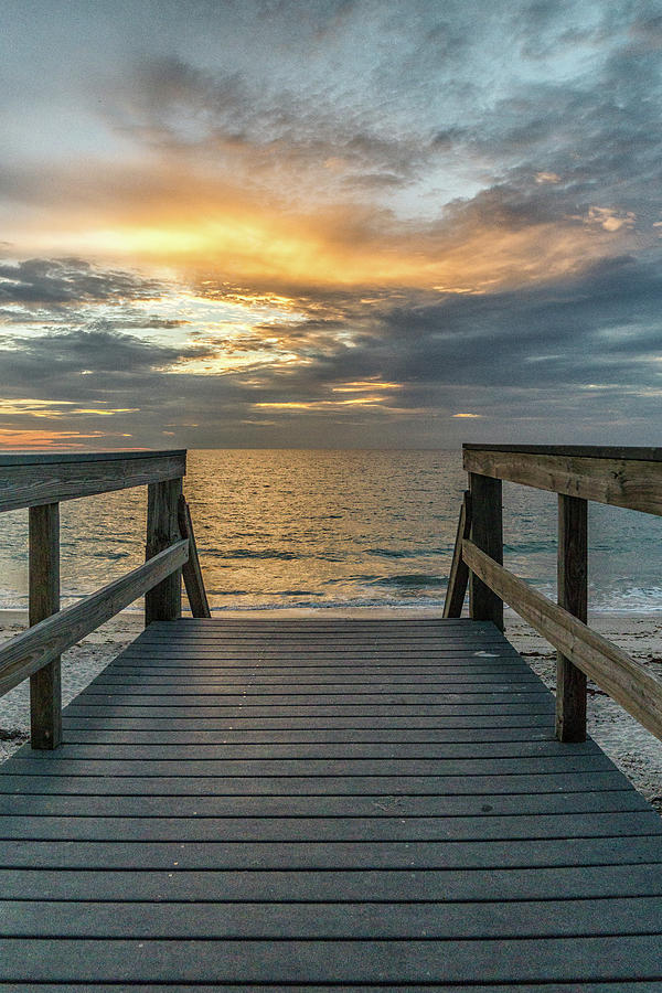Landscape Photograph - Vero Beach Sunrise by Bob Bernier Landscape Photograph - Vero Beach Sunrise by Bob Bernier