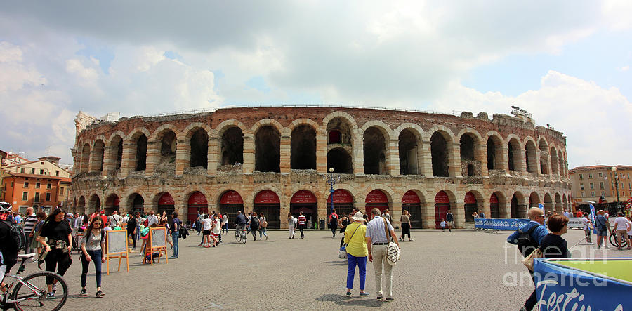 Verona Arena Roman Amphitheater  9578 Photograph by Jack Schultz